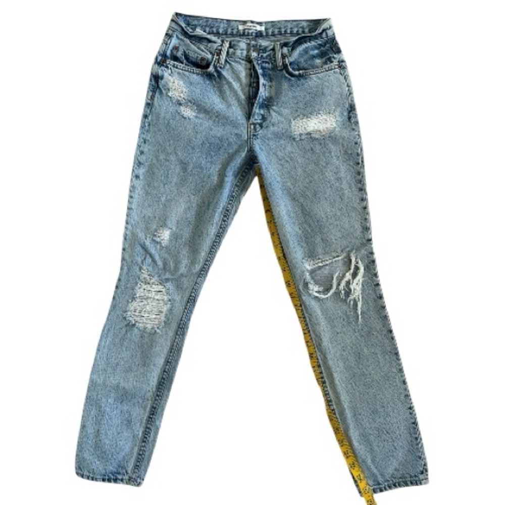 GRLFRND Distressed Blue Women's Jeans Sz 26